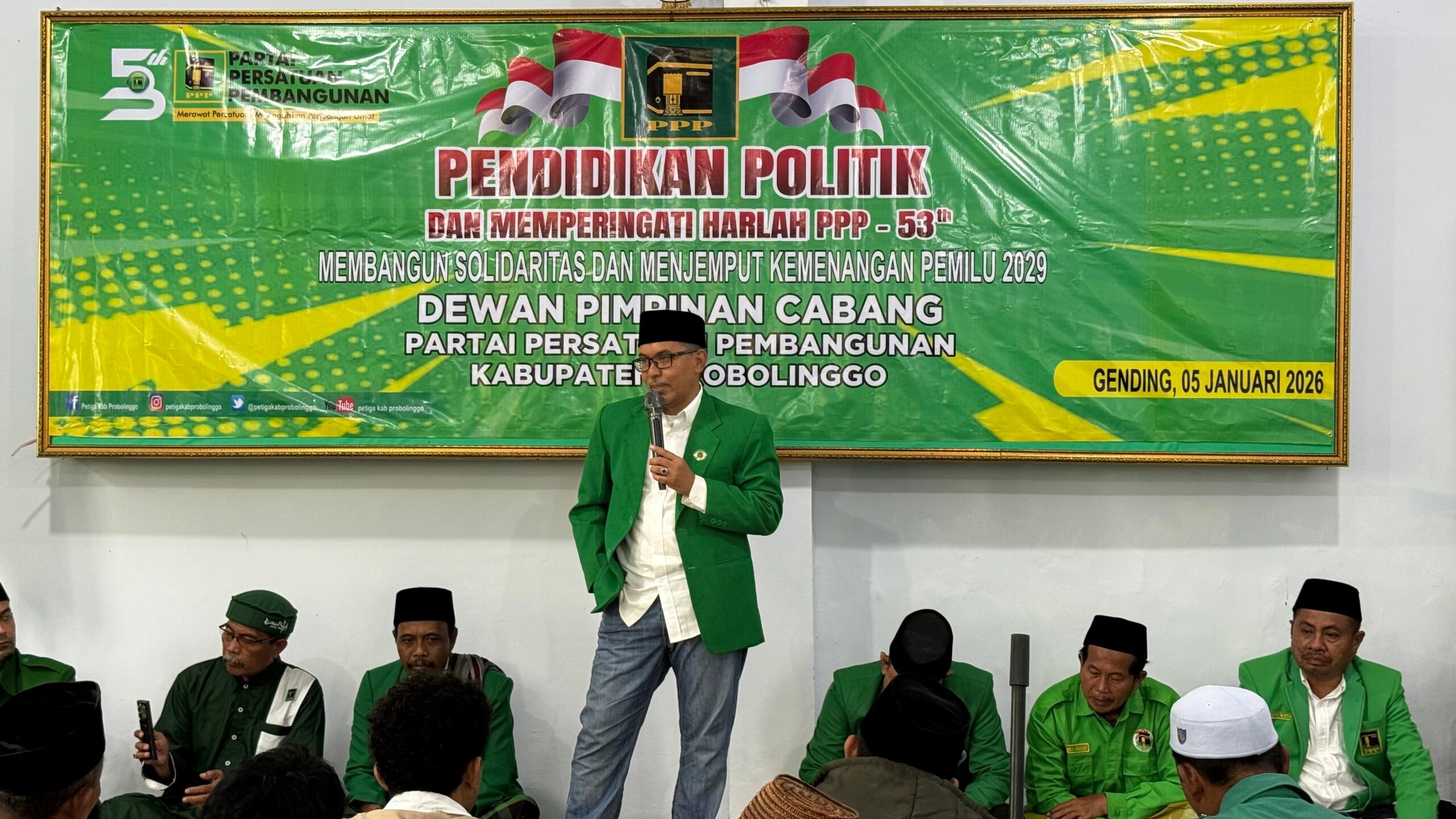 PPP Probolinggo Peringati Harlah ke-53, Perkuat Solidaritas Menuju Pemilu PPP Probolinggo Peringati Harlah ke-53, Perkuat Solidaritas Menuju Pemilu