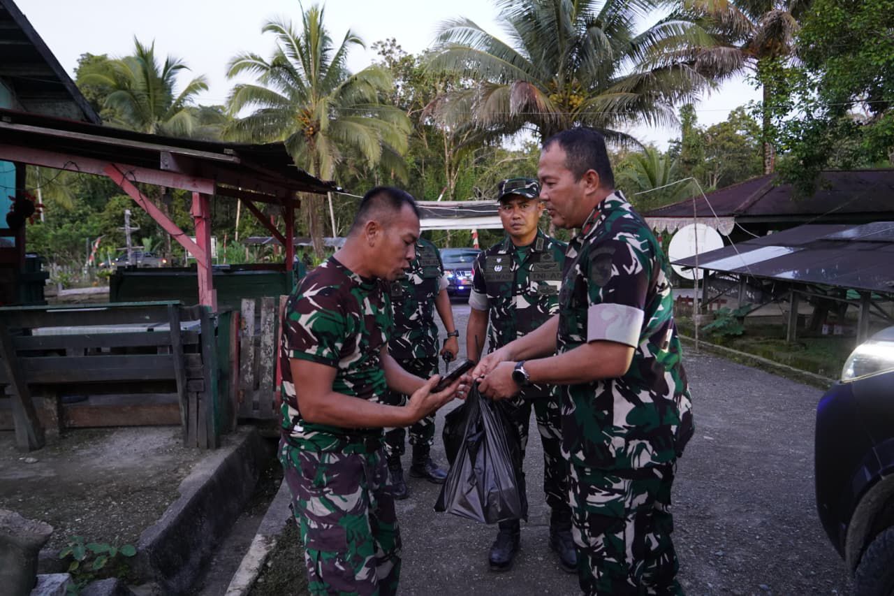 Danrem 172/PWY Kunjungi Kompi A Yonif TP 815/WGT, Tekankan Disiplin, Kesiapsiagaan, dan Kepatuhan Prajurit