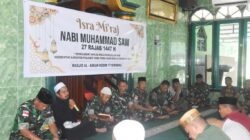 Kodim 1710/Mimika Gelar Peringatan Isra Mi’raj Nabi Muhammad SAW