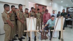 Hari Bakti Taruna 2026, Gubernur Akmil Apresiasi Kreativitas Taruna melalui Lomba Melukis dan Esai