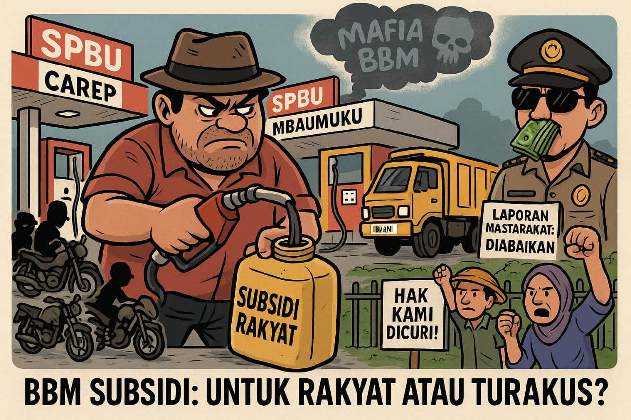 Solar Subsidi Jadi Bancakan, Negara Rugi Miliaran, Pelaku Tak Tersentuh