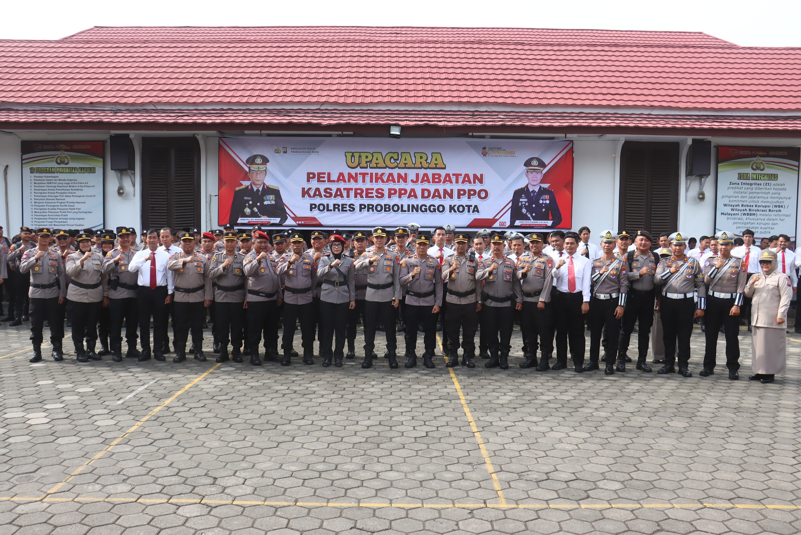 Polres Probolinggo Kota Resmi Lantik Kasatres PPA-PPO, Masuk Jajaran Polres Percontohan Nasional