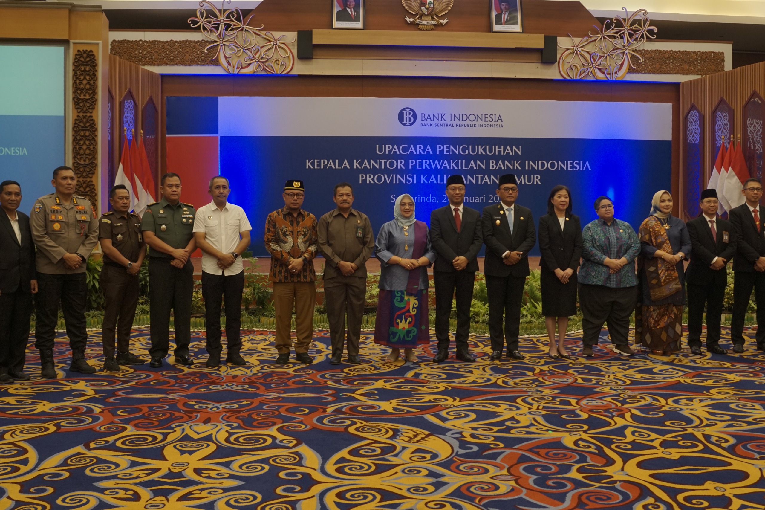 Danrem 091/ASN Ucapkan Selamat Kepada Kepala BI Kaltim Baru Danrem 091/ASN Ucapkan Selamat Kepada Kepala BI Kaltim Baru