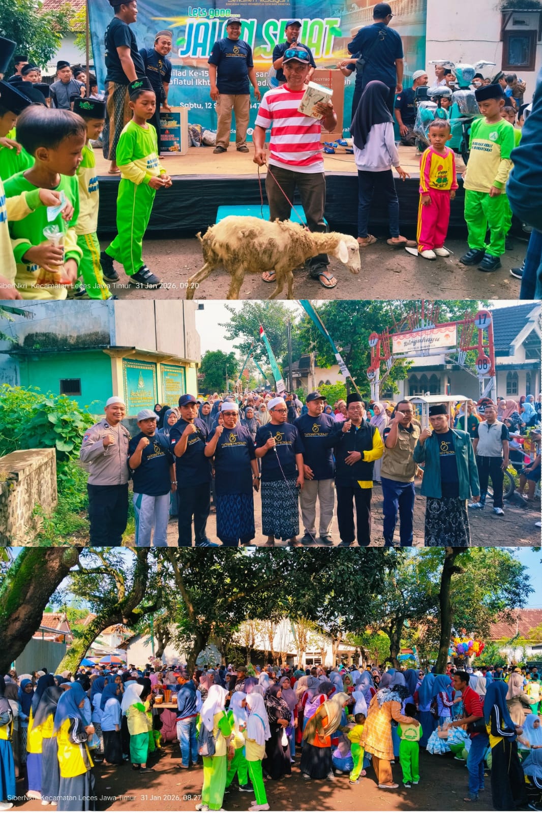 JALAN SEHAT DALAM RANGKA MILAD PONDOK PESANTREN SULLAMUL HIDAYAH KE-158
