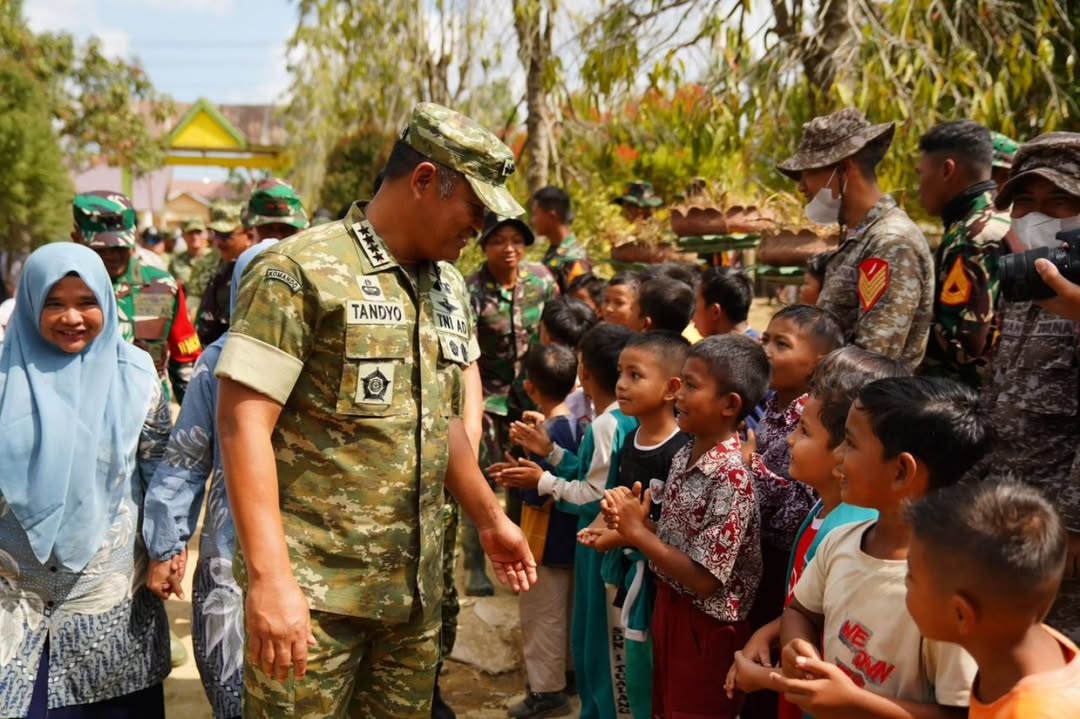 Wakil Panglima TNI Tinjau Progres Satgas Kuala TNI–Jhonlin dan Latsitardanus XLVI di Aceh