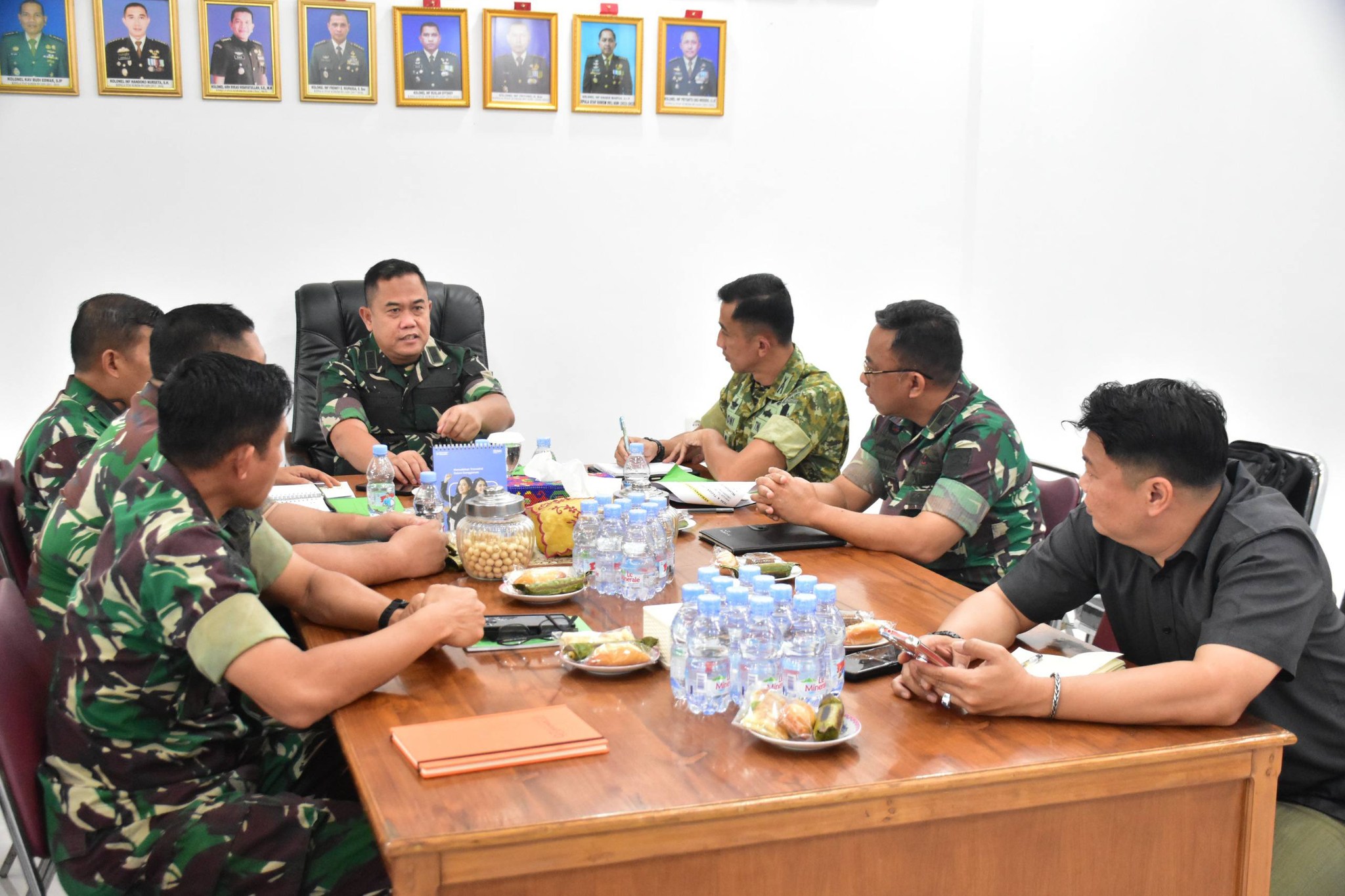 Dandim 0912 Kutai Barat Paparkan Persiapan TMMD Ke-127 di Kampung Linggang Amer