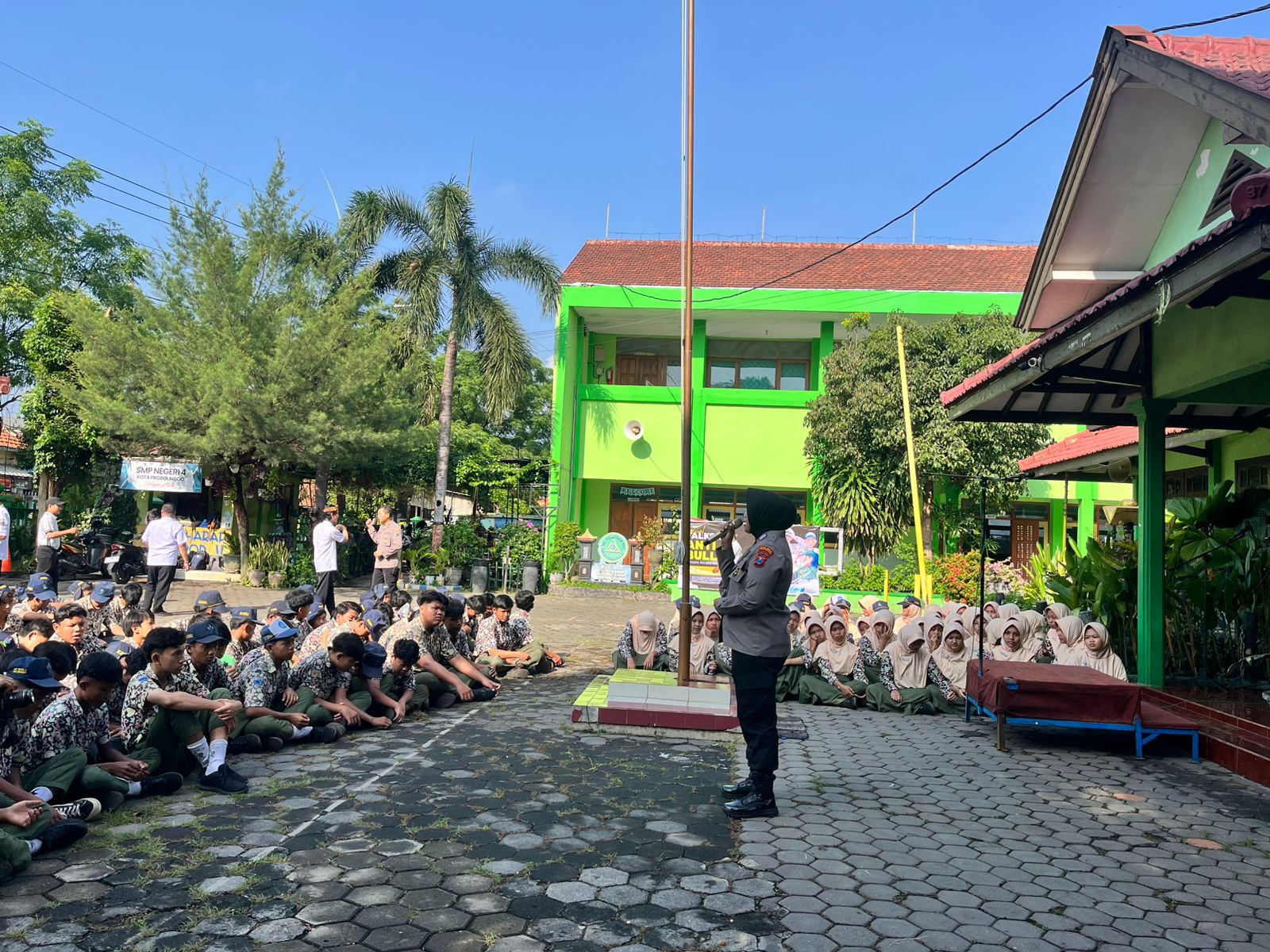 Polres Probolinggo Kota Gelar Sosialisasi Pencegahan Bullying di Sekolah