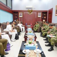 Asops Panglima TNI Terima Courtesy Call Kepala Operasi Gabungan Australia