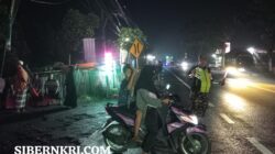 Personel Banser Leces Kawal Kelancaran Pengajian Umum di Randuputih