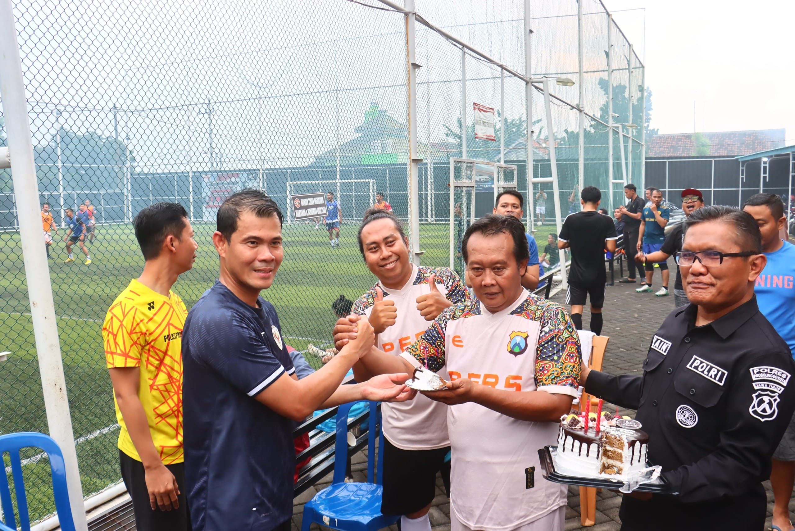 HPN 2026, Kapolres Probolinggo Kota Ajak Insan Pers Perkuat Kamtibmas Lewat Mini Soccer