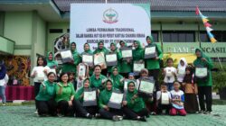 Gelar Lomba Permainan Tradisional Jelang HUT ke-80 Persit KCK, Hidupkan Permainan Tradisional  .