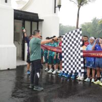 Gubernur Akademi Militer Hadiri Kegiatan Ngabuburun Di Plataran Borobudur