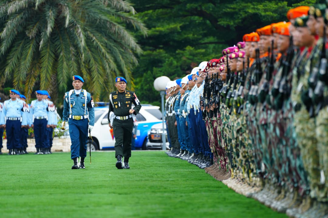 Puspom TNI Laksanakan Apel Gelar Operasi Gaktib–Yustisi Polisi Militer Tahun 2026