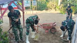 Satgas Kodam I/BB Pulihkan Sekolah Terdampak Banjir di Tapsel, Siswa Kembali Belajar Normal