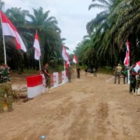 Satgas Gulbencal Kodam I/Bukit Barisan Tuntaskan Perbaikan Jembatan di Tapanuli Selatan, Akses Warga Pulih 100 Persen