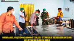 Danramil 01/Tenggarong Tinjau Standar Kebersihan dan Kelayakan Dapur MBG