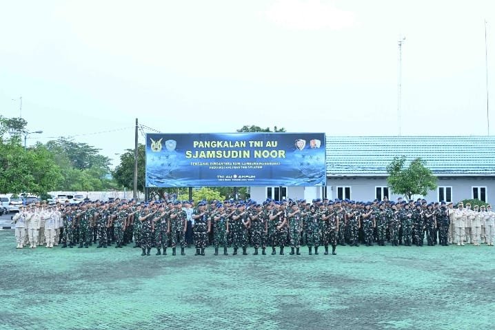Momentum Idul Fitri 1447 H/2026 M, Lanud Sjamsudin Noor Gelar Halal Bihalal Penuh Kebersamaan, Pererat Persaudaraan