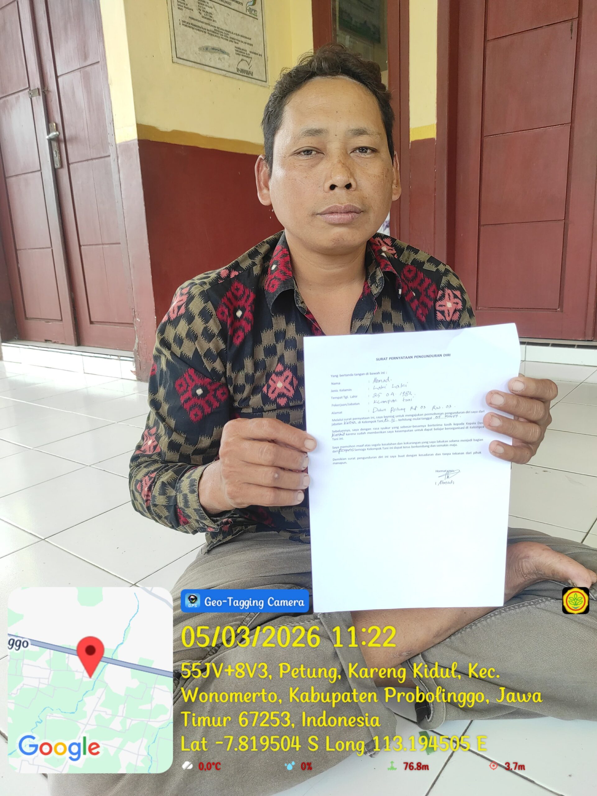 Camat Wonomerto Respon Isu Rangkap Jabatan Perangkat Desa, Sejumlah Perangkat Menjadi Ujung Tombak 23 kecamatan Mundur Dari Pengurus Poktan