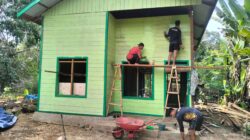 Sentuhan Akhir Satgas TMMD, RTLH Kini Tampak Lebih Cantik dan Nyaman