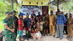 Tim Patroli Gabungan Koops TNI Papua Evakuasi 21 Pengungsi di Aifat Timur Jauh Maybrat