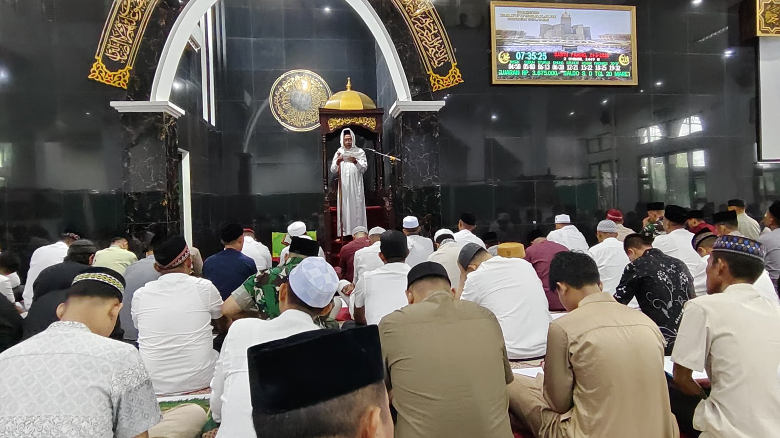 Danrem 091/ASN ; Idul Fitri prajurit semakin semangat untuk memberikan pengabdian terbaik kepada bangsa dan negara