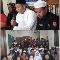 Pengurus dan Anggota Laskar Ronggolawe Nusantara Gelar Bakti Sosial di Tuban