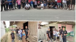 Peduli Sesama, Laskar Ronggolawe Nusantara Pantura Berbagi Sembako untuk Lansia