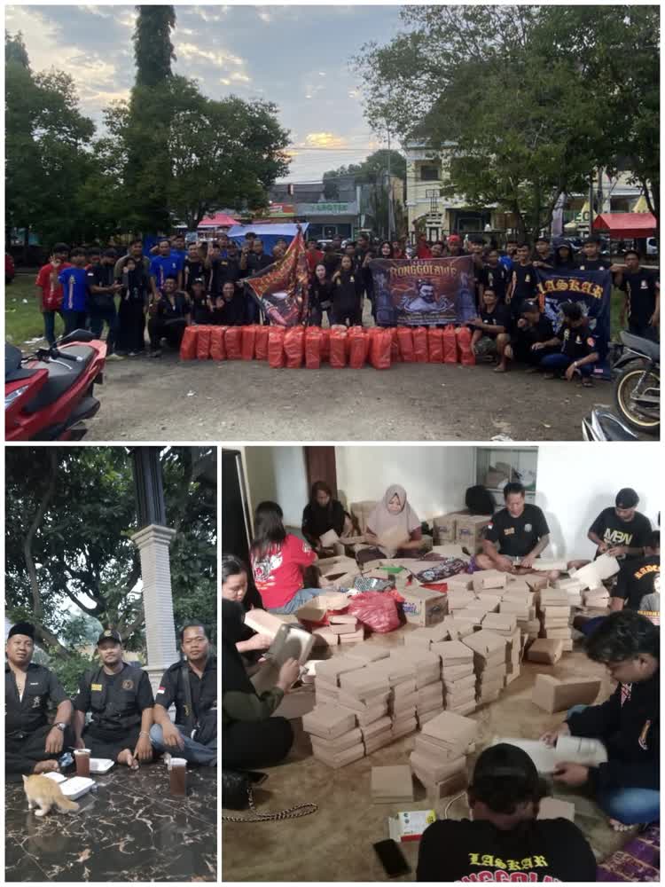 Wujud Kepedulian, Laskar Ronggolawe Nusantara Merak Urak Gelar Bagi Takjil Wujud Kepedulian, Laskar Ronggolawe Nusantara Merak Urak Gelar Bagi Takjil