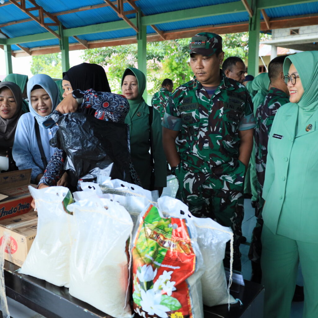 Jelang Lebaran, Kodim 1505/Tidore Gelar Bazar Ramadhan TNI untuk Prajurit dan Masyarakat
