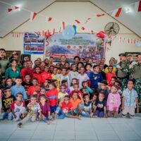 Koops TNI Papua Berbagi Kasih di Panti Asuhan Santa Susana Mimika