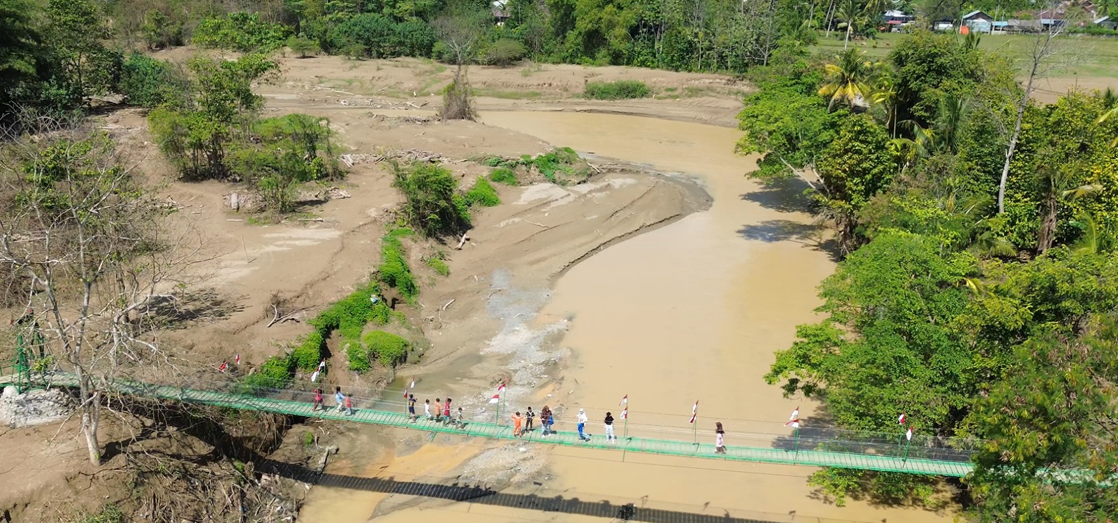 Kasad Launching 11 Jembatan Gantung di Aceh, Bagian dari 218 Jembatan yang Rampung Dibangun TNI