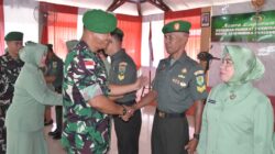 Kodim 1710/Mimika Gelar Acara Laporan Korps Kenaikan Pangkat