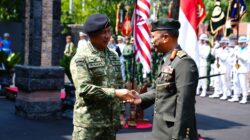 Pererat Kemitraan Strategis, Panglima TNI Terima Courtesy Call Panglima Angkatan Tentera Malaysia