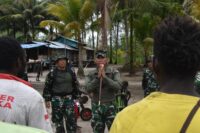 Dandim 1710/Mimika Tinjau Rencana Lokasi Sasaran TMMD Ke-128 TA 2026 di Distrik Mimika Tengah