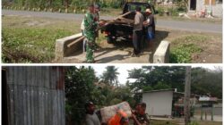 Material Tiba, Kodim 1505/Tidore Siap Bangun Jembatan Garuda