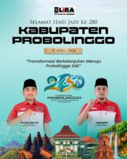 Bupati LIRA Probolinggo Ucapkan Selamat Hari Jadi ke-280, Tekankan Transparansi Berkelanjutan