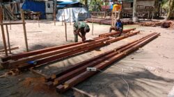 Masuk Hari Kedua TMMD Ke-128, Personel Satgas Kejar Progres Sasaran Fisik