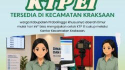 Kabar Gembira! Warga Probolinggo Timur Kini Bisa Cetak KTP-el Langsung di Kantor Kecamatan Kraksaan