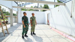 Dandim 1505/Tidore Dampingi Irutben Itdam XV/Pattimura Tinjau Progres Pembangunan KDKMP