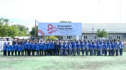 Teguhkan Semangat Pengabdian, Lanud Sjamsudin Noor Gelar Upacara Peringatan HUT ke-80 TNI AU Tahun 2026