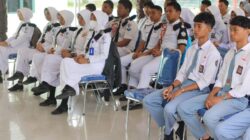 TNI-Polri Kompak, TMMD Ke-128 Kodim 0908/Bontang Edukasi Pelajar Bahaya Judi Online dan Narkoba
