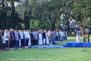 Idul Adha Penuh Makna di Lanud Sultan Hasanuddin, Ribuan Warga Ikuti Sholat Id dan Berbagi Kebahagiaan Melalui Kurban
