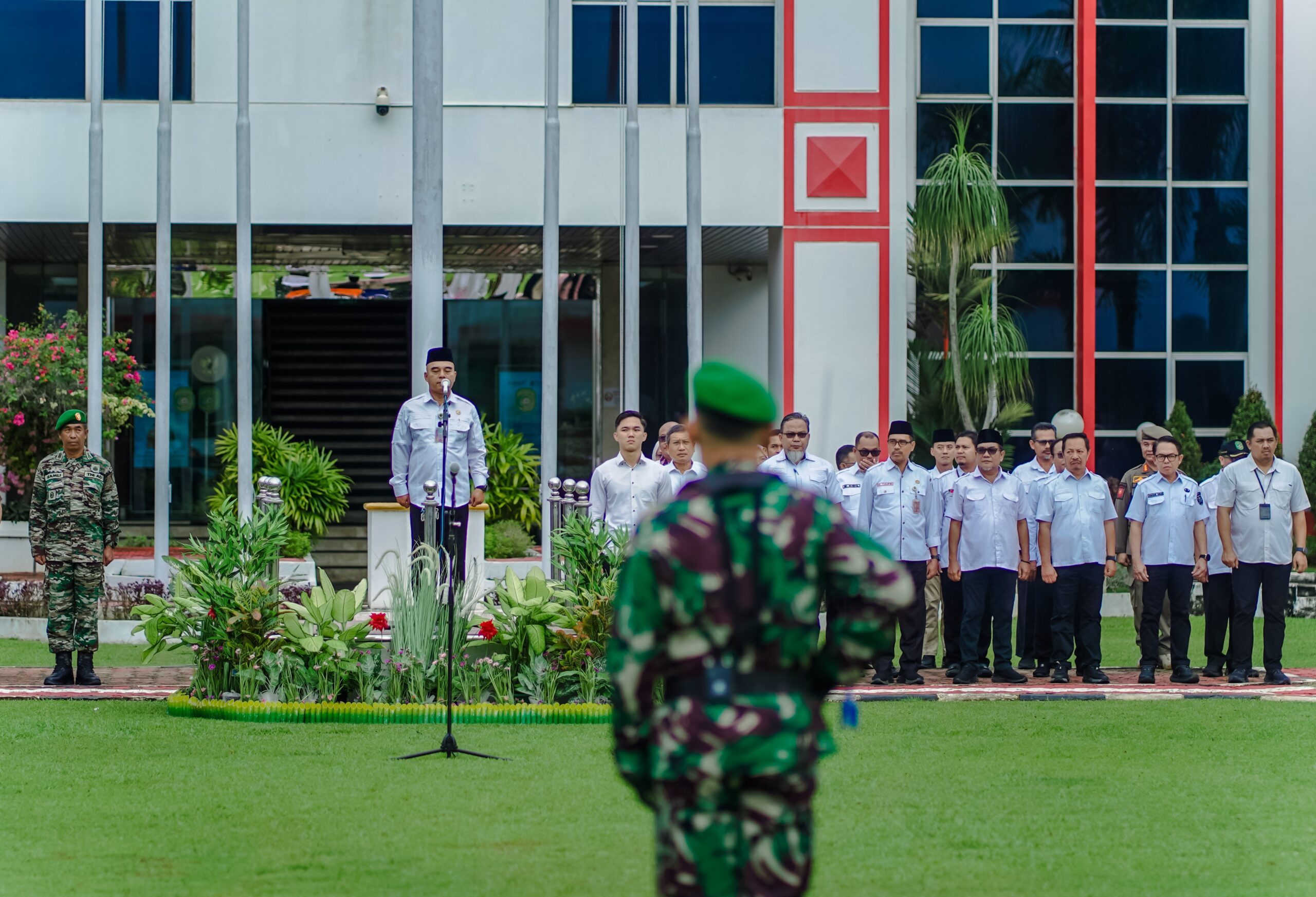 Danramil Tenggarong Bersama Forkopimda Ikuti Upacara Peringatan Hari Kebangkitan Nasional