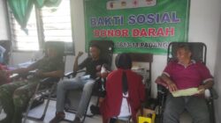 Koramil Padangan Bojonegoro Gelar Bakti Sosial Donor Darah