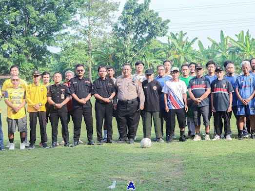 IPTU Muhyidin dan H. Sabarno Saksikan Senkom FC Cilegon Bentrok dengan Kabupaten Tangerang