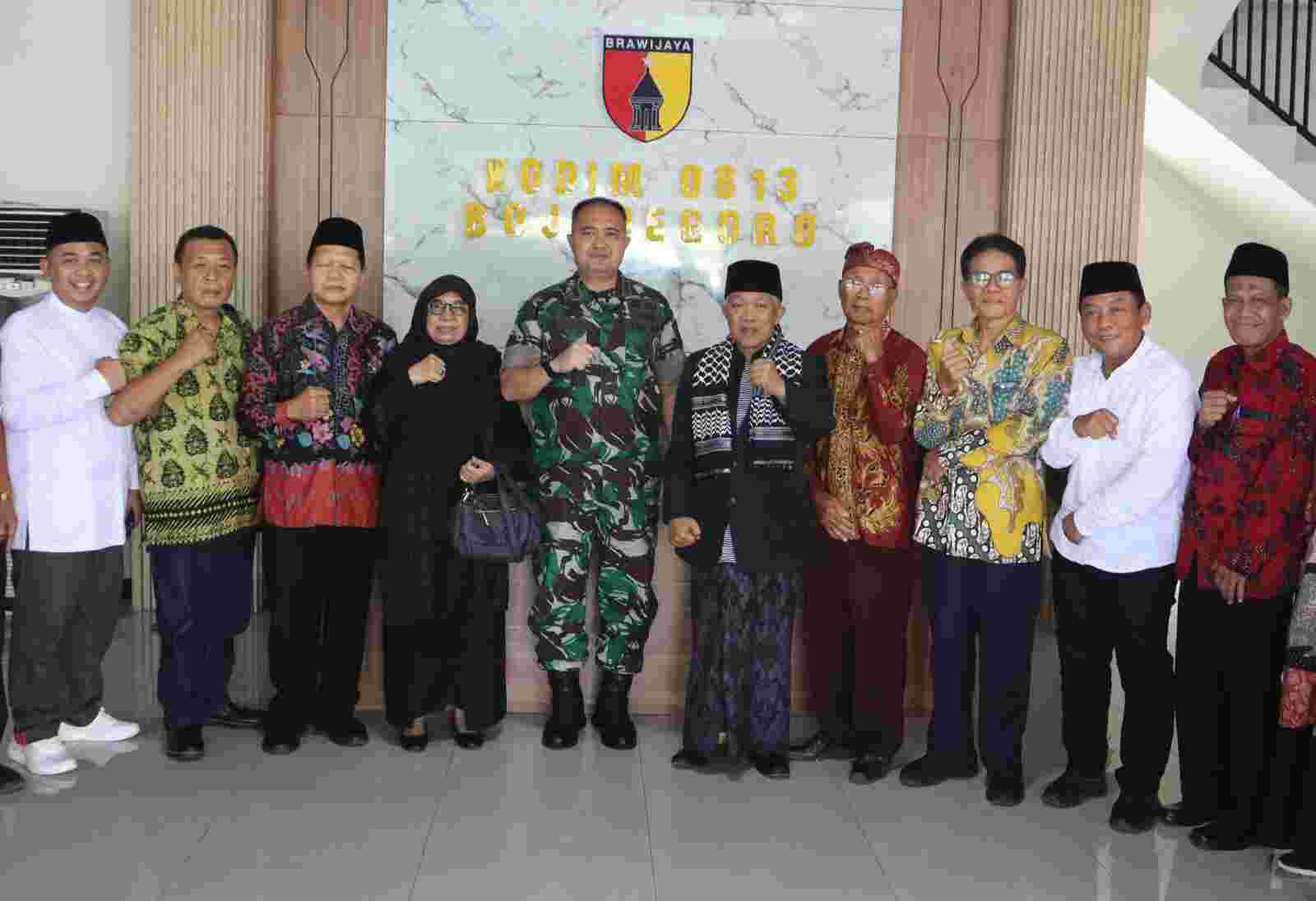 Dandim 0813 Sambut Kunjungan Silaturahmi FKUB Bojonegoro Dandim 0813 Sambut Kunjungan Silaturahmi FKUB Bojonegoro