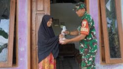 Semangat Berbagi di Idul Adha, Kodim Bojonegoro Salurkan Daging Kurban