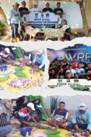 AWPR Berbagi Daging Kurban Idul Adha 1447 H, Wujud Sinergi Bersama Pemerintah Kota, Polres Dan Kodim 0820 Probolinggo