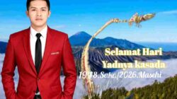 Sambut Kasada 2026, Pimred Sibernkri Doakan Kemakmuran Masyarakat Umat Hindu Tengger