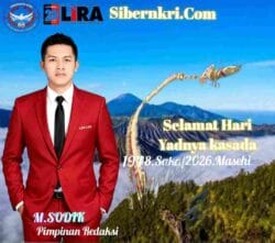 Sambut Yadnya Kasada 2026, Pimred Sibernkri Doakan Kemakmuran Masyarakat Umat Hindu Tengger